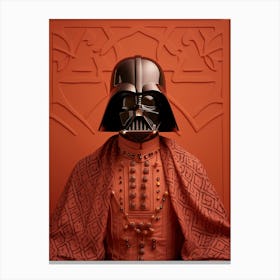 Darth Vader In Wes Anderson Style 07 Canvas Print