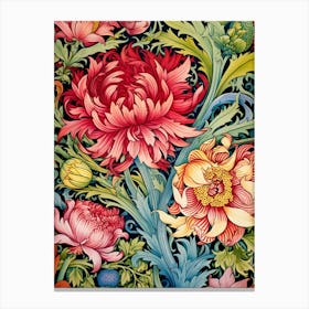 William Morris Flowers Canvas Print