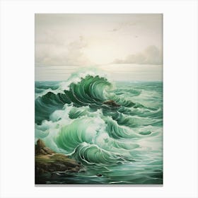 Ocean Waves Canvas Print