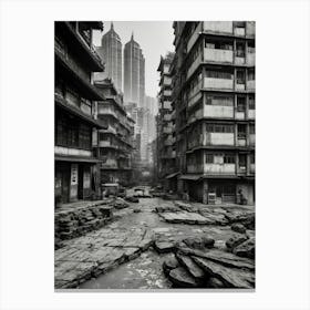 Hong Kong City Canvas Print