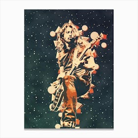 dave grohl live concert 1 Canvas Print