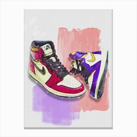 Nike Shoes Canvas Print