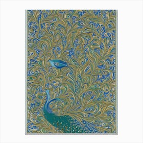 Peacock 31 Canvas Print