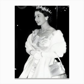 Queen Elizabeth II 1 Canvas Print