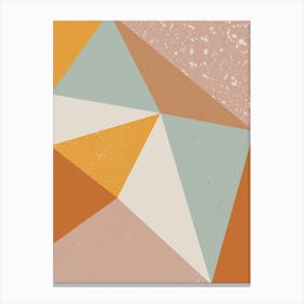 Geo Spectrum Canvas Print