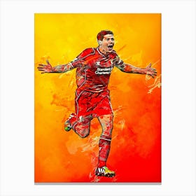 Steven Gerrard Canvas Print