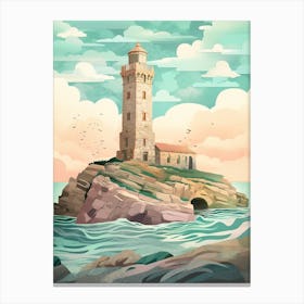 Tower Of Hercules La Coruna, Spain Canvas Print