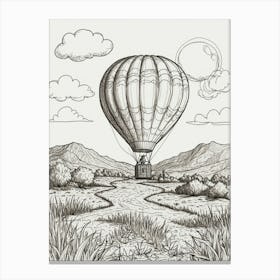 Hot Air Balloon 3 Canvas Print