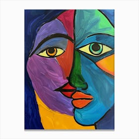 Two Faces 1 Canvas Print