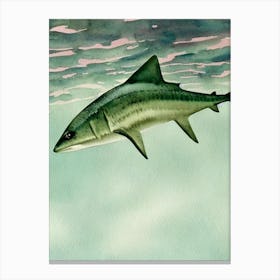 Lanternshark Storybook Watercolour Canvas Print