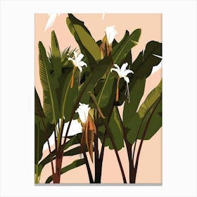 Tropical Flowers 14 Canvas Print