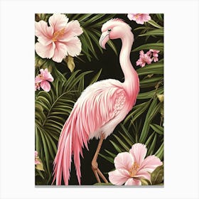 Pink Flamingo 2 Canvas Print