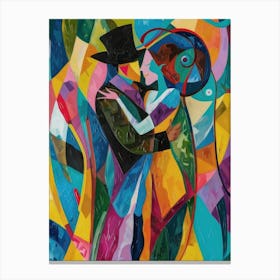 Dance Style Abstract Canvas Print