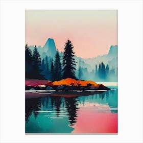 Landscape Painting 168 Canvas Print