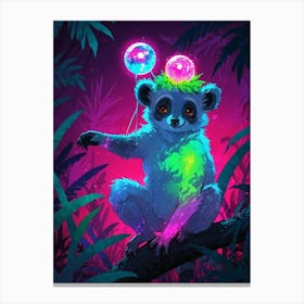 Lemur 2 Canvas Print