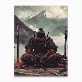 Samurai art 1 Canvas Print