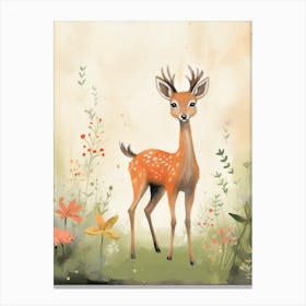 DeerArt Canvas Print