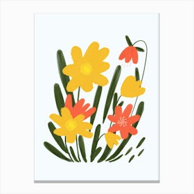 Daffodils Canvas Print