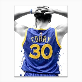 Stephen Curry Canvas Print