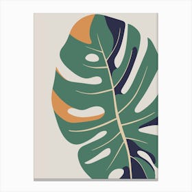 Monstera Leaf 4 Canvas Print