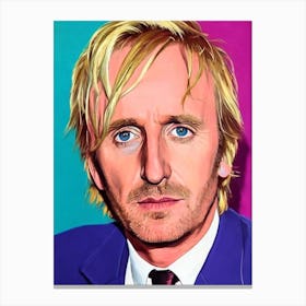 Rhys Ifans Pop Movies Art Movies Canvas Print