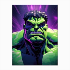 Incredible Hulk Canvas Print
