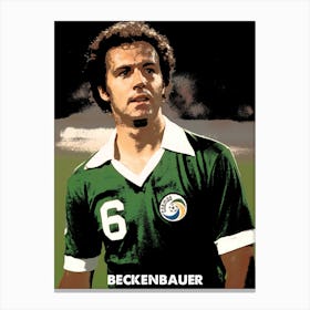 Franz Beckenbauer, Cosmos, Munich, Print, Wall Art, Wall Print, Football, Soccer, Canvas Print