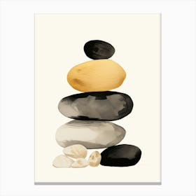 Zen Stones Canvas Print