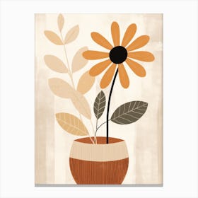 Flower Pot Canvas Print