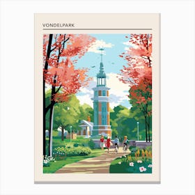 Vondelpark Amsterdam Canvas Print