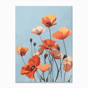 Poppies 30 Canvas Print