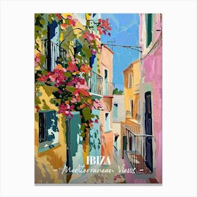 Mediterranean Views Ibiza 4 Canvas Print