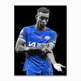 Nicolas Jackson Chelsea 1 Canvas Print