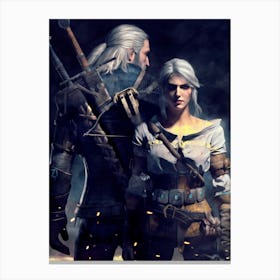 Witcher art Toile