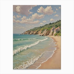 Beach Holiday no1 Canvas Print