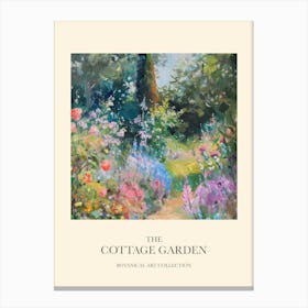 Cottage Garden Poster Wild Garden 6 Canvas Print