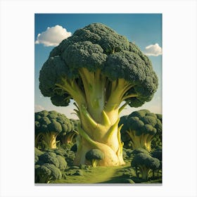 Broccoli Tree Canvas Print