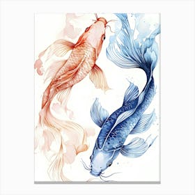 Koi Fish 1 Canvas Print