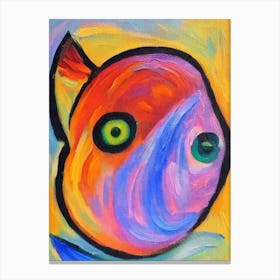 Barreleye Fish Matisse Inspired Canvas Print