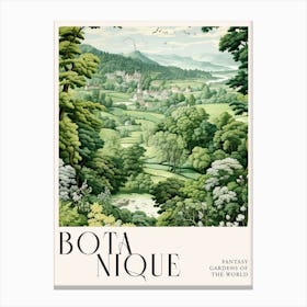 Botanique Fantasy Gardens Of The World 48 Canvas Print