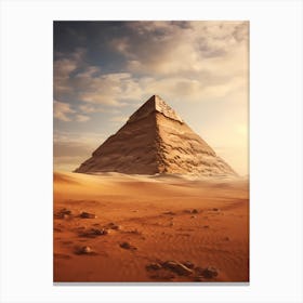 Pyramids Of Giza 2 Canvas Print