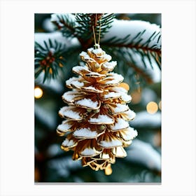 Christmas Tree Ornament 1 Canvas Print