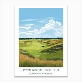 Royal Birkdale Golf Club   Southport England 3 Canvas Print