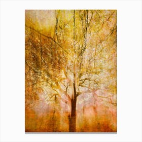 The Sentinel Of Autumn Canvas Print