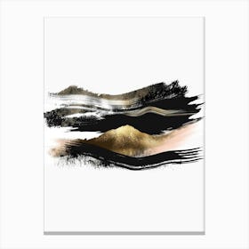 Abstract Brushstrokes Canvas Print 7 Canvas Print