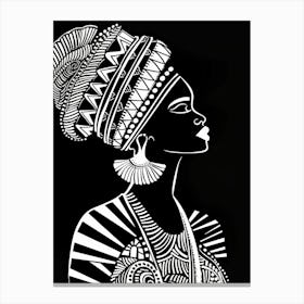 African Woman 162 Canvas Print