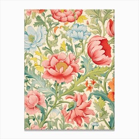 Floral Wallpaper 70 Canvas Print