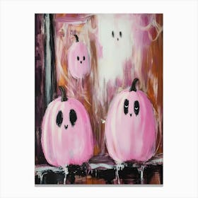 Ghost Pumpkins Canvas Print