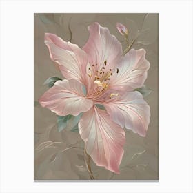 Pink Lily 1 Canvas Print