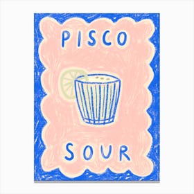 Pisco Sour Canvas Print